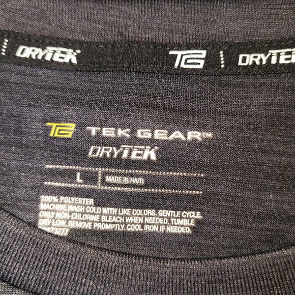 Men's TEK GEAR DryTek size L - Picture 2 of 3
